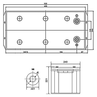 Battery 7STARS SHK210